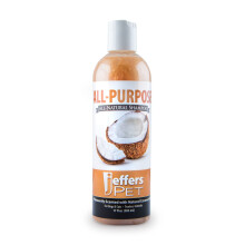 Jeffers Pet All Purpose Shampoo olio di cocco per cani e gatti 17 fl oz - sapone bilanciata pH senza lacrime e formula senza detergente - Gentle e nu