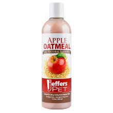 Jeffers Pet Mela Fela A farina d'avena Shampoo per animali
