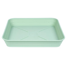 Feyvdzv 4 Pack Neliminen Kasvin Alusalusta 8 tuumaa 6 8 10 12 14 16 18 20 tuumaa Raskaat muoviset nelinmuotoiset lautaset siskyttn Ulkokukkien
