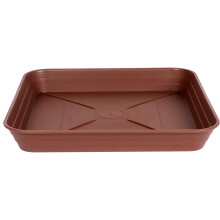 Feyvdzv 4 Pack Neliminen Kasvin Alusalusta 8 tuumaa 6 8 10 12 14 16 18 20 tuumaa Raskaat muoviset nelinmuotoiset lautaset siskyttn Ulkokukkien