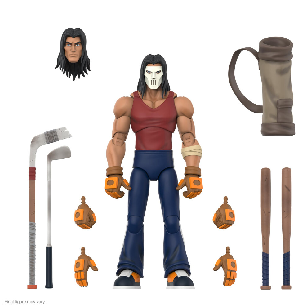 Photos - Action Figures / Transformers Super7 Teenage Mutant Ninja Turtles ULTIMATES! Wave 13 - Casey Jones Action Figure UL-TMNT-07728