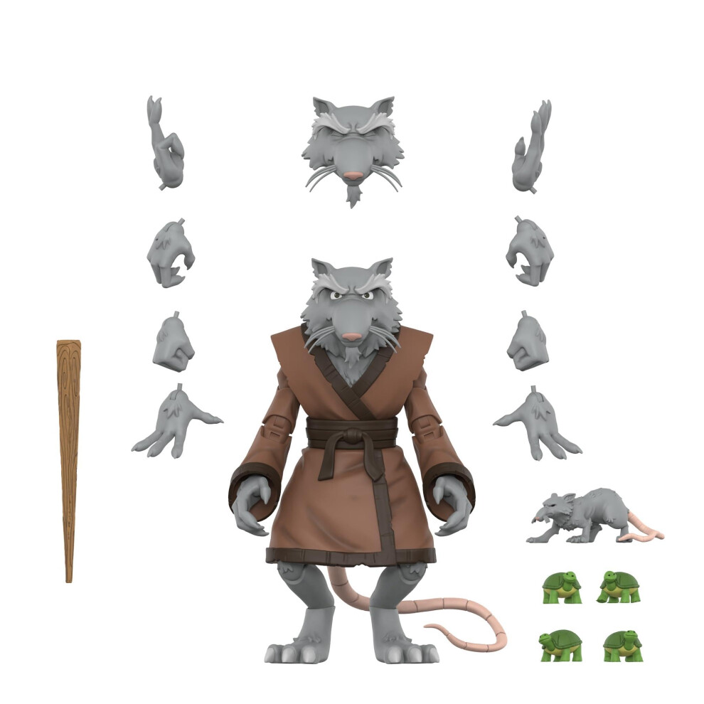 Photos - Action Figures / Transformers Super7 Teenage Mutant Ninja Turtles ULTIMATES! Wave 13 - Splinter Action Figure