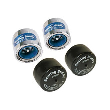 Buddy Buddy Chrome Protectores de rodamiento con Auto Check with Bras - Par - 1.980 """" Dimetro