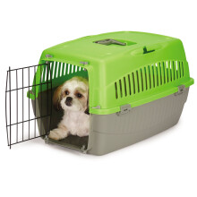 Cestovn spolecnk Carry Me Pet Crate Medium Green