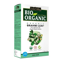 INDUS VALLEY Bio organiczne ziola Brahmi w proszku do odzywiania wlosw (Bacopa monnieri) - naturalne i 100% czyste