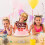 Seyal Cherry Tillykke med f?dselsdagen Cake Topper 3