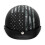 VCAN Cruiser Solid Flat Black Half Face Motorcycle Helmet with Drop-Down Sun Visor  Removable Peak and Quick Release Buckle (Ash Flag  XX-Large) 4