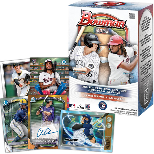 2025 Bowman Baseball     Fabrikversiegelt     Vorteilsbox 1