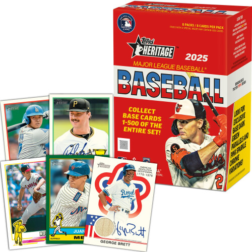 2025 Topps Heritage Baseball - Value Box 1