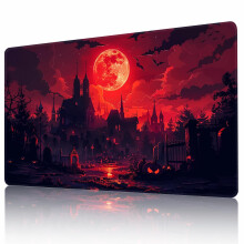 MTG Spielmatte, rutschfeste Gummiunterseite, bedruckt, Commander-Brettspiel, Schreibtischunterlage, Duell-Matte, TCG, PTCG, Spielmatte, 61 x 35,6 cm