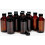 Vivaplex 12 Amber 4 oz glasflaskor med lock 1