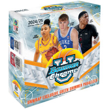 2024 25 Topps Bowman University Chrome Basketball Originalversiegelt Mega-Box
