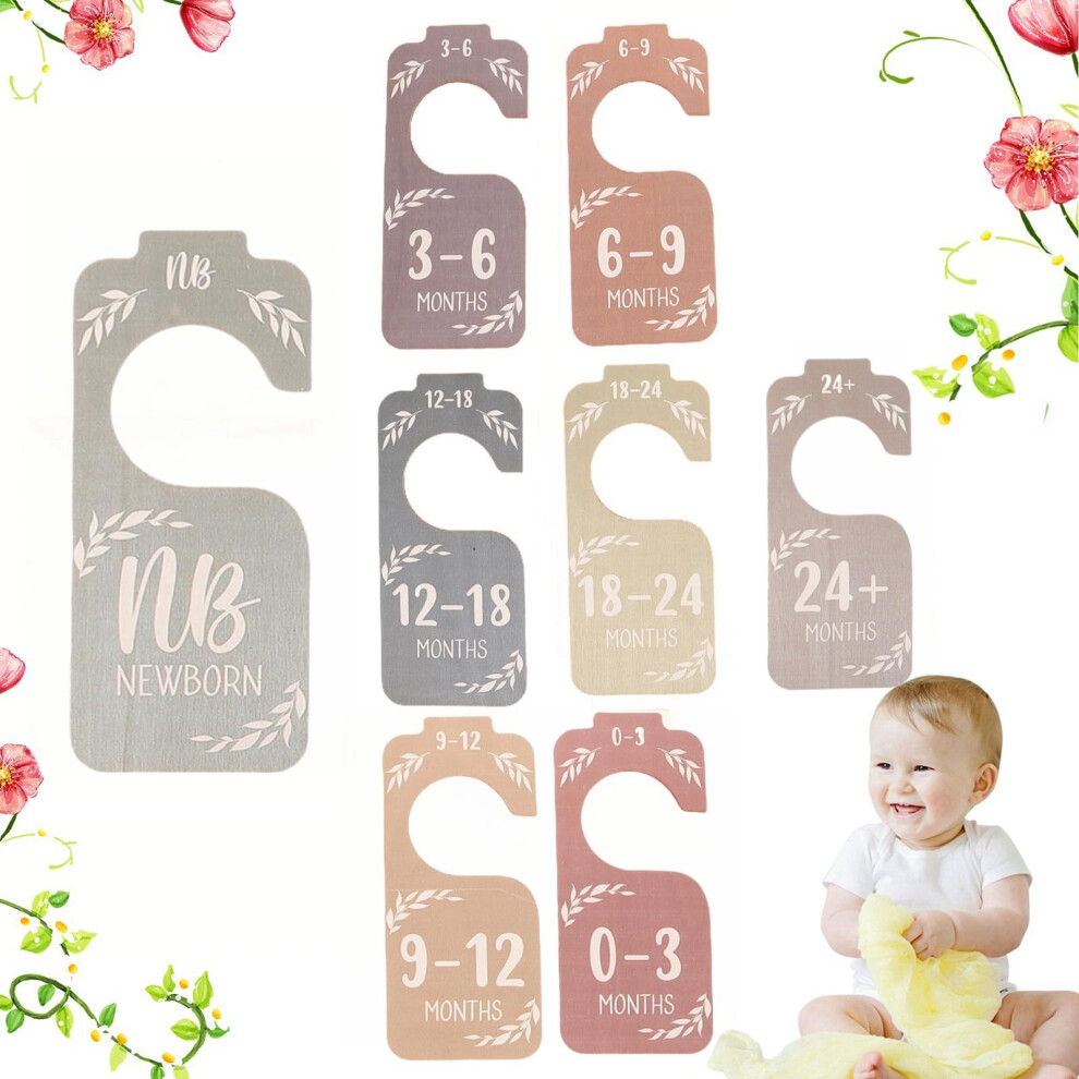 GlDonee Baby Closet Dividers For Baby Clothes Organizer Colorful Baby Closets Organisateur pour dcor de crche Distibes de vtements pour bb p