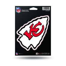Rico Industries NFL Football Kansas City Chiefs Medium gestanst sticker 5 x 7-""""