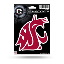 Rico Industries NCAA Washington State Cougars gestanst vinyl sticker