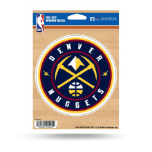 Rico Industries NBA Denver Nuggets Die Cut Vinyl Decal