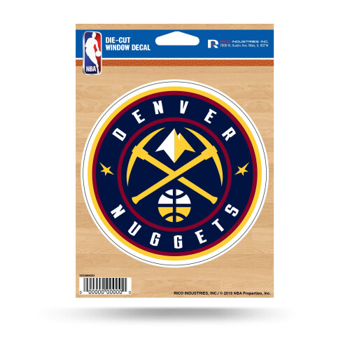 RICO Industries NBA Denver Nuggets DECALE VINIL