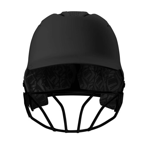 EvoShield XVT 2.0 Matte Batting Helmet with Facemask - Black  Medium/Large 2