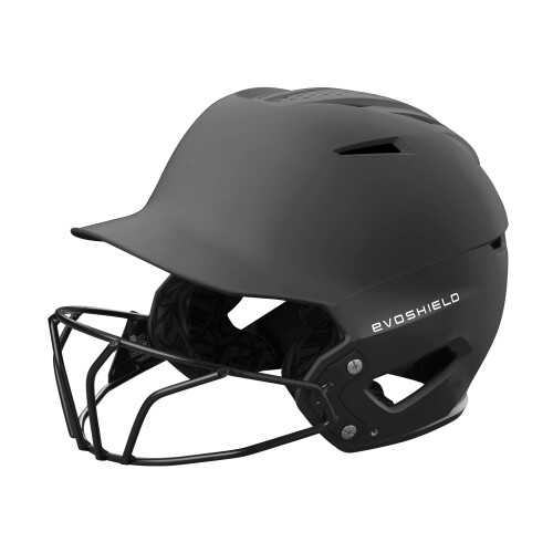 EvoShield XVT 2.0 Schlaghelm mit Gesichtsmaske, matt, Anthrazit, Gr      e M/L