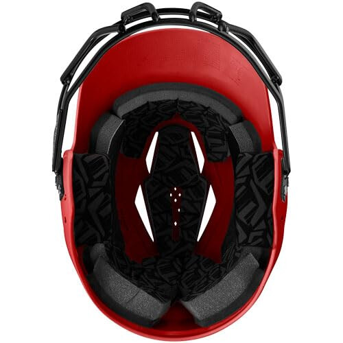 EvoShield XVT 2.0 Matte Slaghulp met Gezichtsmasker - Scarlet, Groot/X-Groot 2