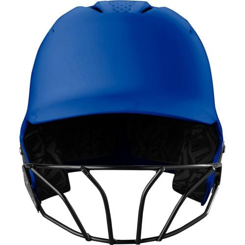 Evoshield XVT 2.0 Casco de bateo mate con FaceMask - Royal Medium/Large 1