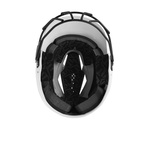 Evoshield XVT 2.0 Casco de bateo mate con FaceMask - Team White Medium/Large 1