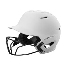 Evoshield XVT 2.0 Casco da battuta opaco con maschera per la faccia - Team White Medium/Large
