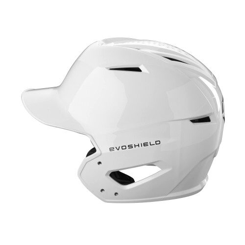 EvoShield XVT 2.0 Gloss Batting Helmet - Team Wit, Small/Medium 2