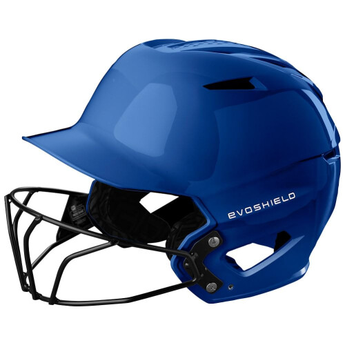 Evoshield XVT 2.0 Casco de bateo Gloss con FaceMask - Royal Small/Medium