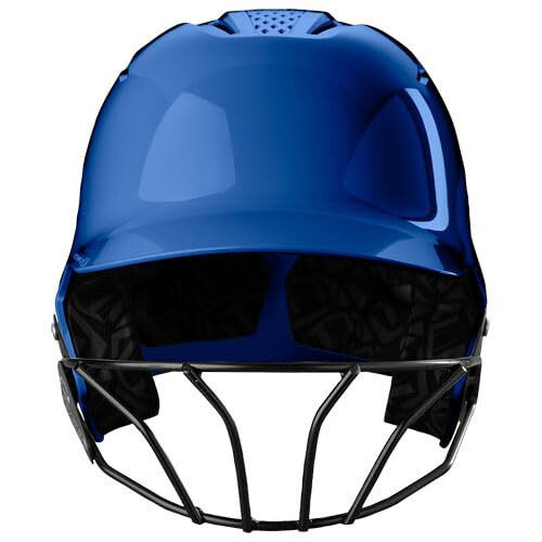 Evoshield XVT 2.0 Casco de bateo Gloss con FacEsking - Royal Medium/Large 1