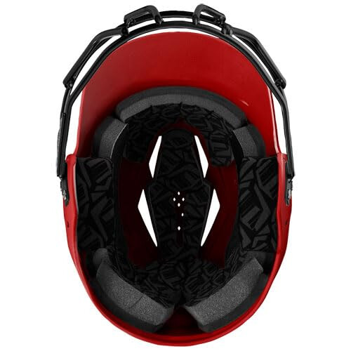 Evoshield XVT 2.0 Casco de bateo Gloss con FaceMask - Scarlet Medium/Large 2