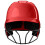 Evoshield XVT 2.0 Casco de bateo Gloss con FaceMask - Scarlet Medium/Large 2