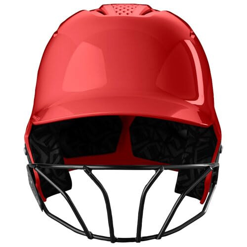 Evoshield XVT 2.0 Casco de bateo Gloss con FaceMask - Scarlet Medium/Large 1