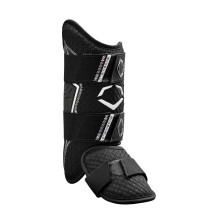 EvoShield Pro-SRZ 2.0 Batter's Beinschutz  Schwarzer Rechtshnder