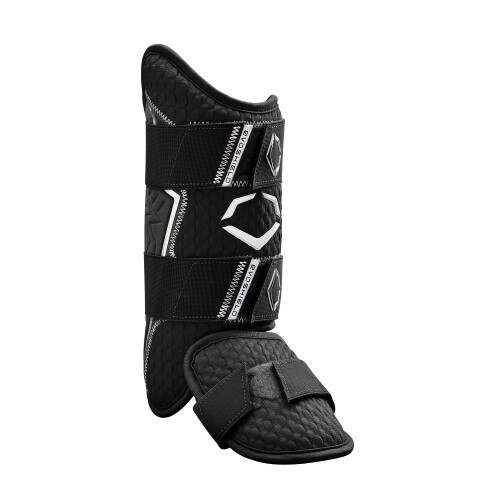 Protetor de perna do batedor EvoShield Pro-SRZ 2.0 - rebatedor esquerdo preto