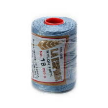Espiga Nr. 18  100 % Nylon-Omega-Schnur zum Stricken und Hkeln  49 Stahlblau