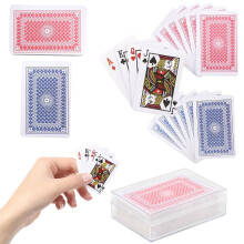 The Dreidel Company Mini Spillekort Deck Small Casino Card Games for Kids Magic Party Favor 2,5"""" tommer (pakke med 36)