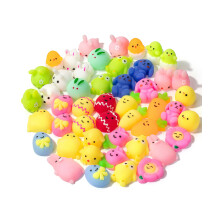 Mr. Pen- Paaseitjes Squishy Speelgoed voor Kinderen, 48 Stuks, 24 Ontwerpen