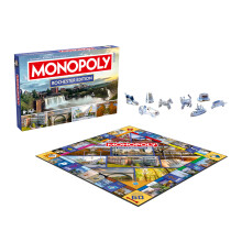 Monopoly Bordspel - Rochester, NY Editie: 2-6 Spelers Gezinsbordspellen, Voor 8 Jaar en Oudere