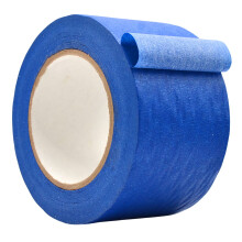 WOD MTC5 Colored Masking Tape Blue 3 inch x 60 yds. Colorful Teacher Painters Tape for Fun DIY Art & Crafts Lab Labeling Writable & Classroom