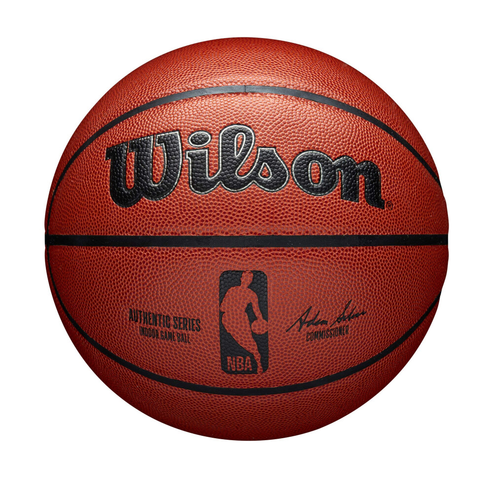 Photos - Basketball Hoop Wilson NBA Authentic Series Basketball - Indoor Size 6 - 28.5"""" WTB7100ID06