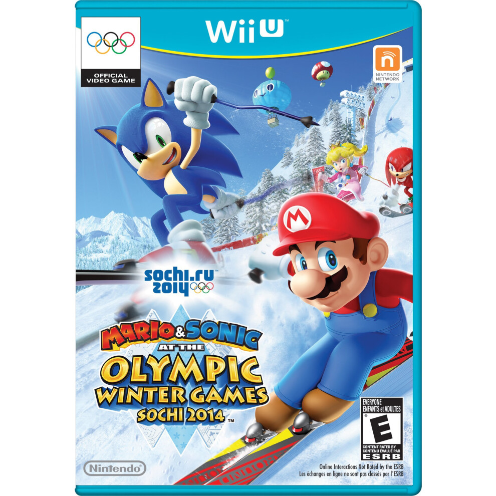 Nintendo Mario & Sonic At The Sochi 2014 Olympic Winter Games - Wii U (Renewed)