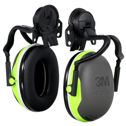 3M Capacete de aba completa 3M conectado eletricamente isolado preto/verde 1
