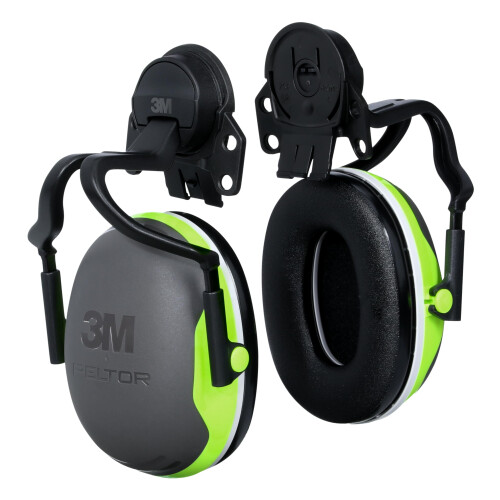 3M Capacete de aba completa 3M conectado eletricamente isolado preto/verde