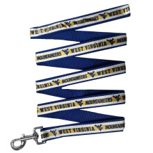 NCAA PET-Leine, gro, West Virginia Mountaineers, glnzende und farbenfrohe Leine fr Hunde und Katzen, lizenziert von der NCAA, neue Version
