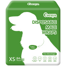 COCOYO engangssmykke til hanhunde ekstra lille st?rrelse 84 Antal superabsorberende ?ndbar v?dhedsindikator Gr?n