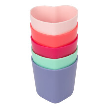 De eerste jaren hartvormige peuterbekers - Trainingspeuterbekers voor snacks en drankjes - Paasmandvullers voor peuters - Hartvormige babytrainingsbe