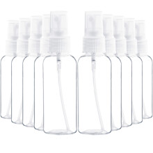Youngever 20 Pack Spray Bottles Refillable With Lids Clear Empty Fine Mist Mini Travel Bottles (2 Ounce)