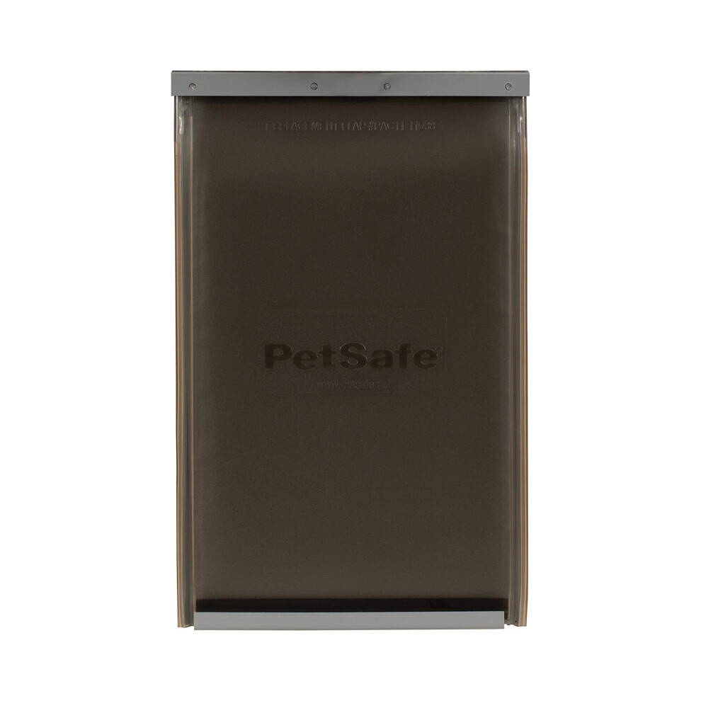 Petsafe Extreme Weather Sliding Glass Pet Door Replacement Flaps - Energy Efficient - Size Medium - Compatible Extreme Weather Sliding Glass Pet Door