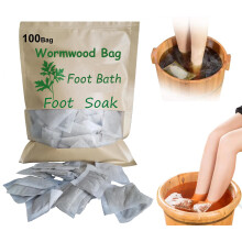 100Bag Natural Mugwort Herb Piede Soak Wakwood Piet Wath Spa Relax Massage ??????